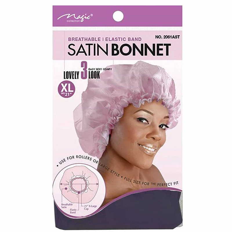 Magic Collection Gorro Satin Bonnet X-Large 2061 Varios Colores