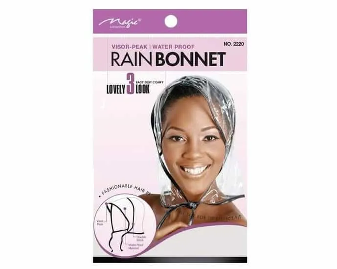 Magic Collection Gorro Paraguas Transparente Rain Bonnet Cap 2220
