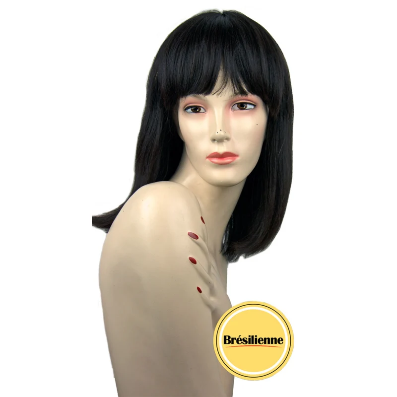 Peluca Natural de Pelo 100% Humano Brasileño Modelo Estilo 5S