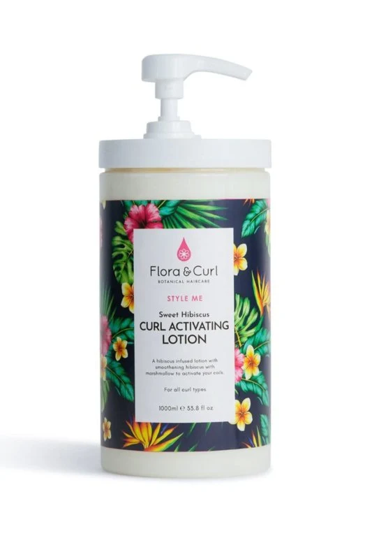 Flora & Curl Sweet Hibiscus Loción Activadora de Rizos 1000 ml