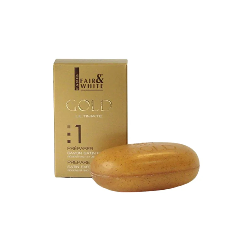 Fair & White Gold Ultimate Prepare Jabón Exfoliante Satin 198 g