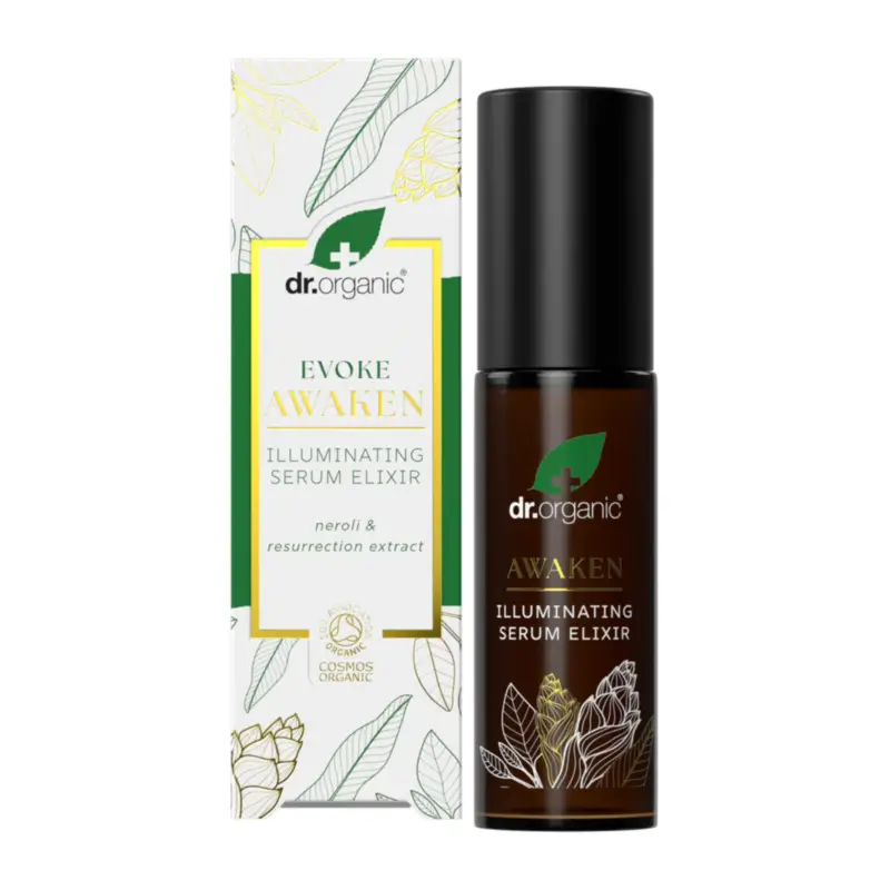 Dr.Organic Sérum Elixir Iluminador Evoke Awaken, 30 ml