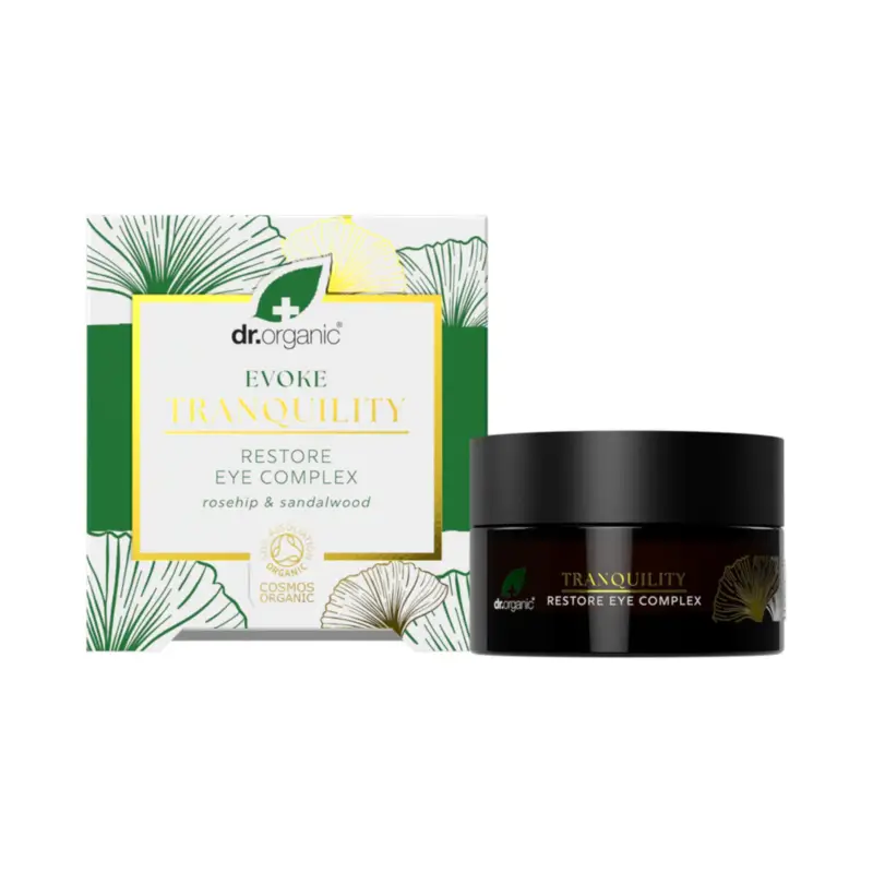 Dr.Organic Contorno De Ojos Evoke Tranquility, 10 ml