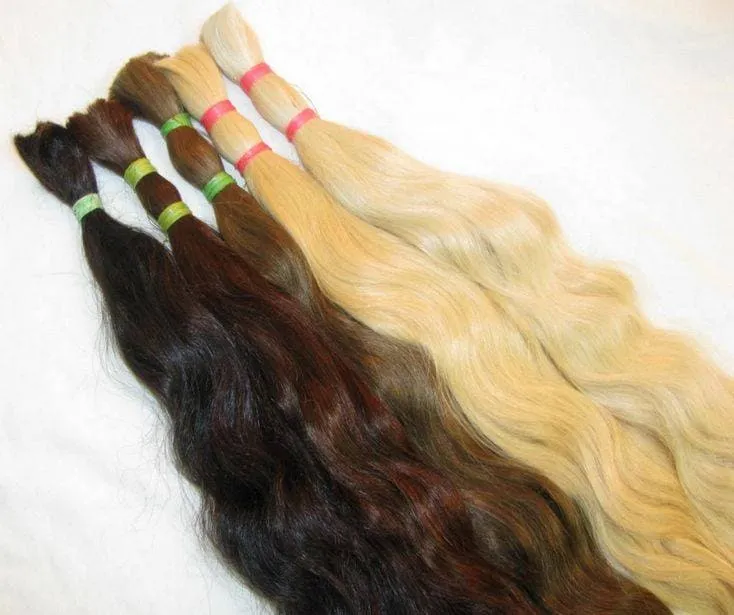 Pelo Natural Indio Suelto Color Extensión Sin Coser Ya Teñida