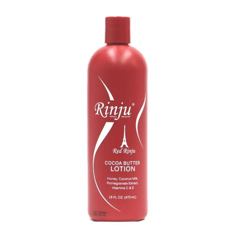 Loción Rinju Red Coca Butter Lotion 473ml Producto Original de la Marca Rinju