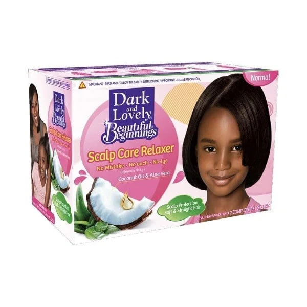 Alisadore Beautiful Beginnings Scalp Care No Lye Relaxer Kit (normal)