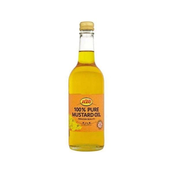 100% Pure Mustard Oil 500 ml Aceite de Mostaza Puro Tradicional