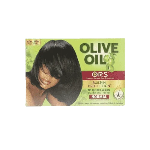 Alisador No lye Relaxer Normal Olive Oil Ors Sa Original de Alisador