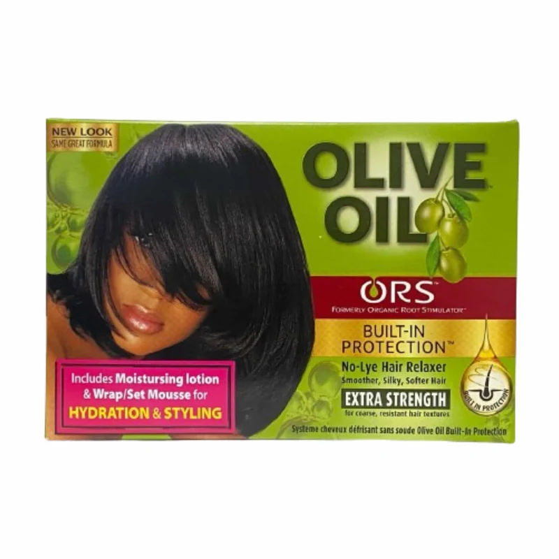 Alisador No lye Relaxer Extra Strength Olive Oil Ors Original de Alisador