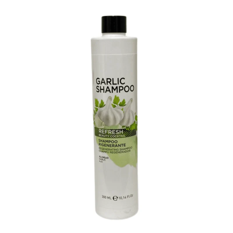 Garlic Champú de Ajo 300 ml Limpieza Profunda y Regeneradora