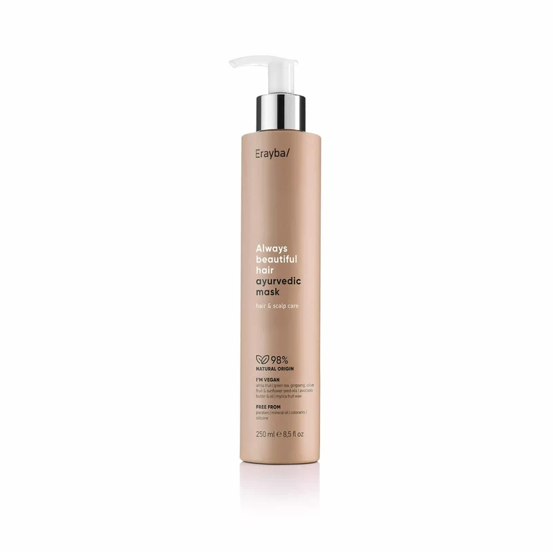 Erayba ABH Ayurvedic Mascarilla 250 ml Vegana Hidratación y Vitalidad