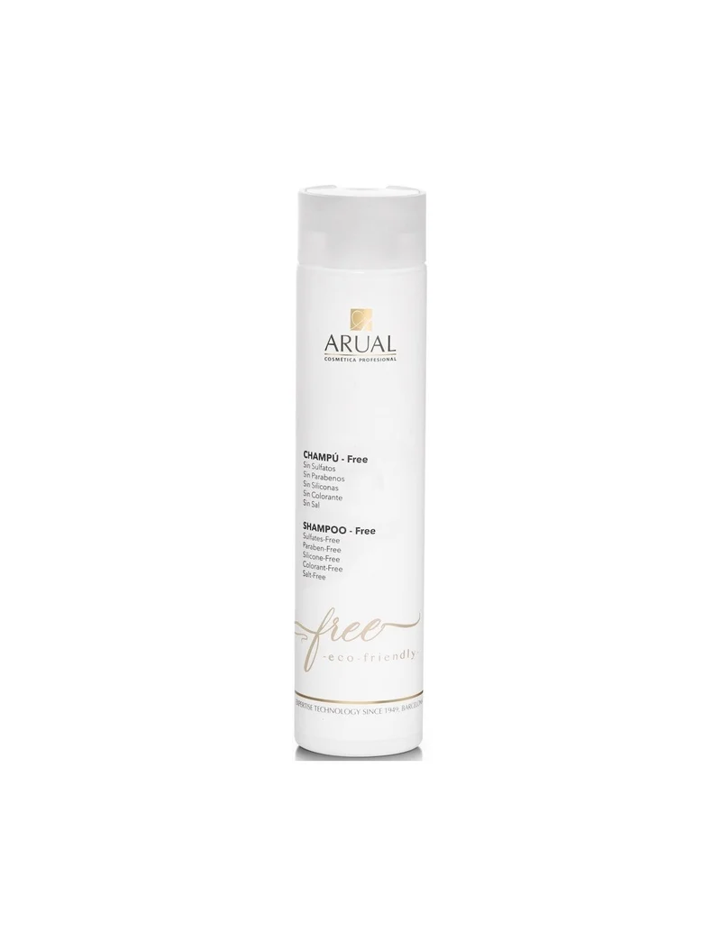 Arual Champú Free sin Sulfatos 250 ml para Cuidado Diario del Cabello