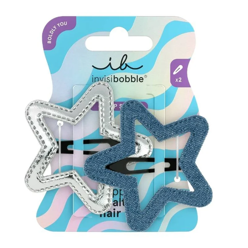 Invisibobble SNAPCLIPS Starlight Snap Hair Clips 2pc