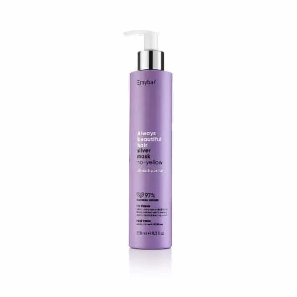 Erayba ABH Silver No-Yellow Mascarilla 250 ml Tonificante Rubios y Canas