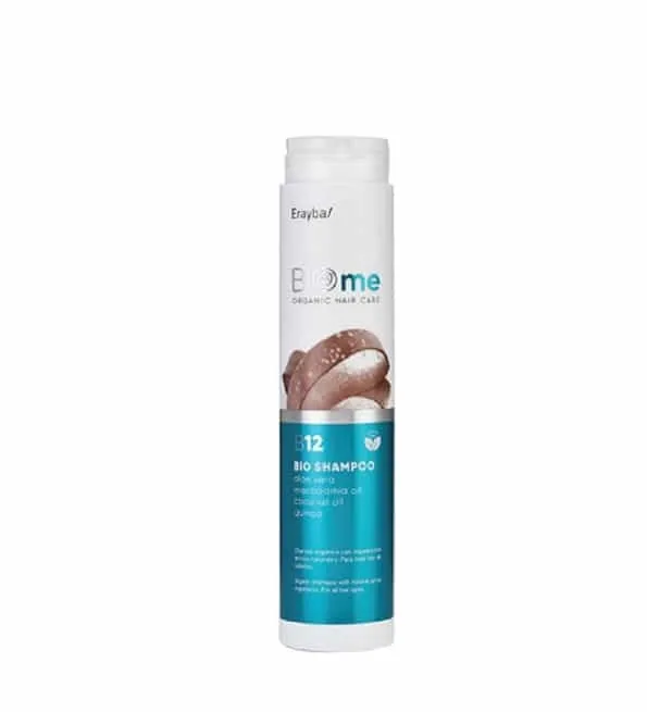Erayba BIOme B12 Champú Orgánico Vegano 250 ml Antioxidante y Rejuvenecedor