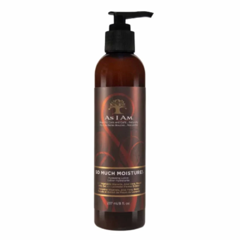 As I Am So Much Moisture Loción Hidratante 237 ml con Aloe y Jalea Real