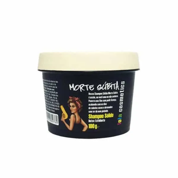 Lola Cosmetics Morte Súbita Champú Sólido 100 g Formato Compacto