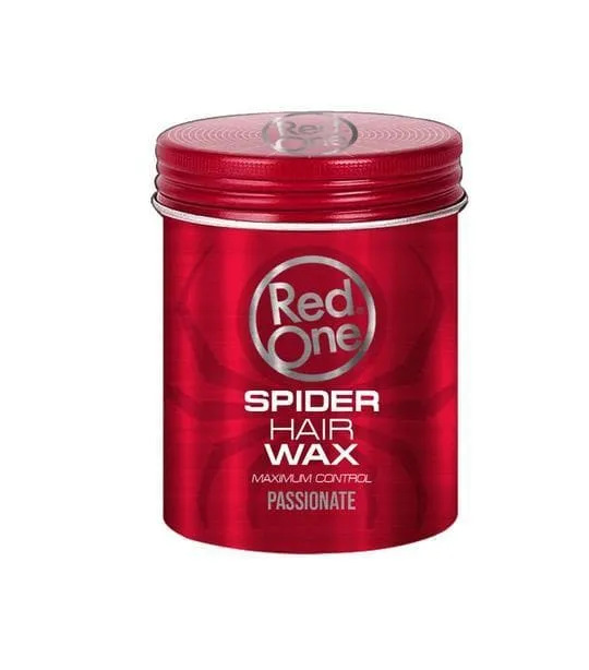 Red One Cera Spider Hair Wax 100 ml Fijación Fuerte y Acabado Mate