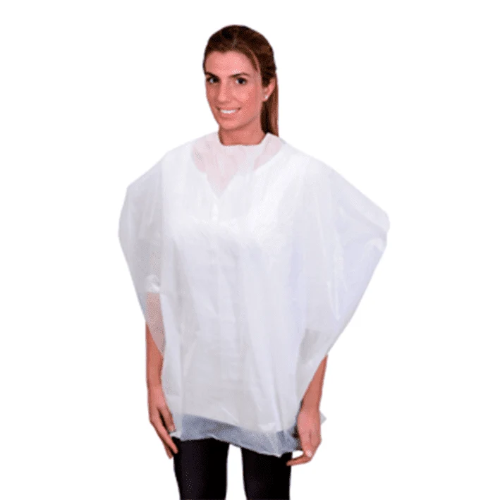Eurostil Capas de Un Solo Uso 115x84 Blancas Bolsa de 30 Referencia 01078