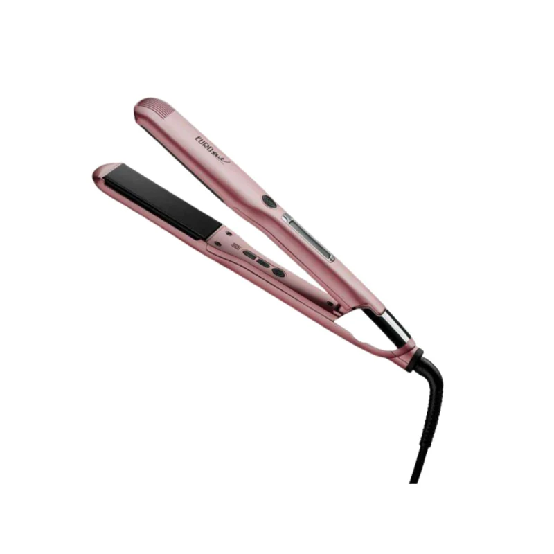Eurostil Plancha Digital Cerámica y Turmalina Rosa Nano Silver