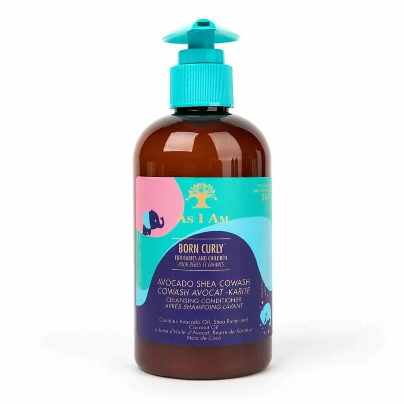 As I Am Born Curly Avocado Shea Cowash 240 ml Limpieza Sin Espuma