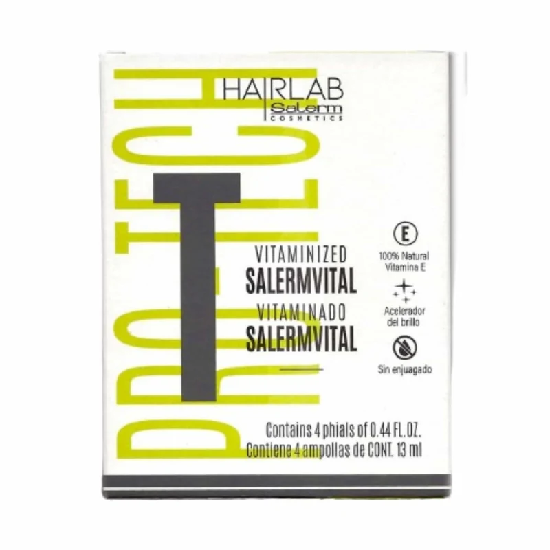 Salerm Vital Ampollas de Reparación para las Zonas Más Dañadas 4x13 ml