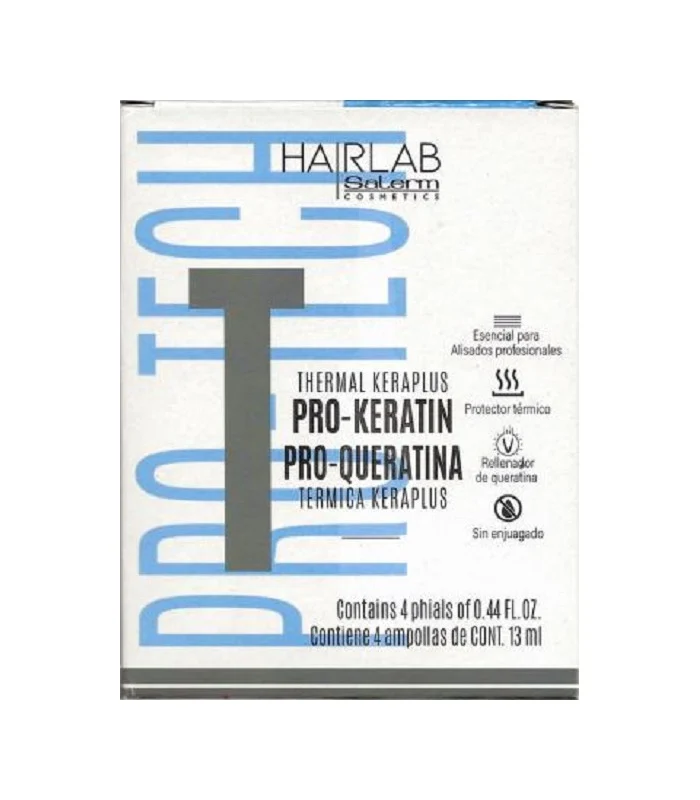 Salerm Kera-Liss Ampollas Antiencrespamiento 4x13 ml Facilita el Peinado