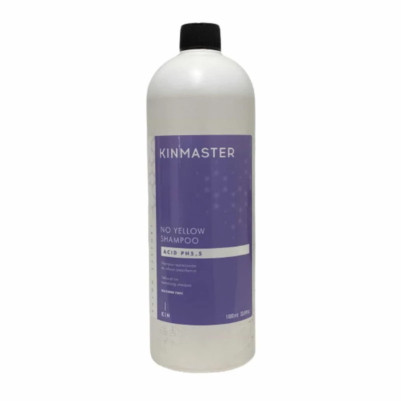 Kinmaster No Yellow Champú Neutralizador de Reflejos Amarillentos 1000 ml