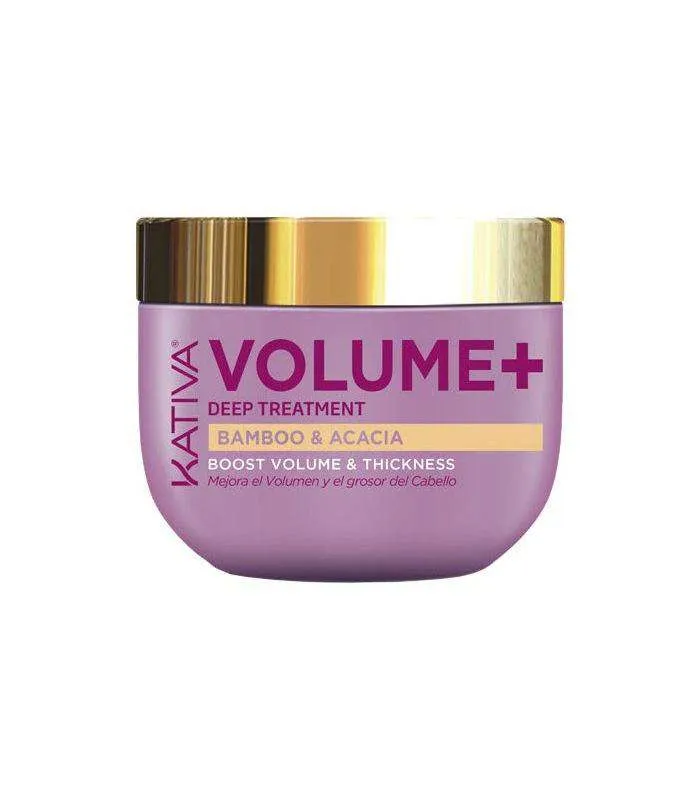 Kativa Volume+ Mascarilla Tratamiento Intensivo 250 ml Cabello Delgado