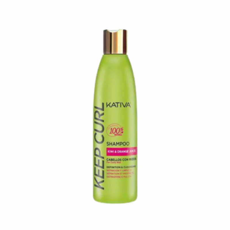 Kativa Keep Curl Champú para Cabello Rizado y Ondulado 250 ml