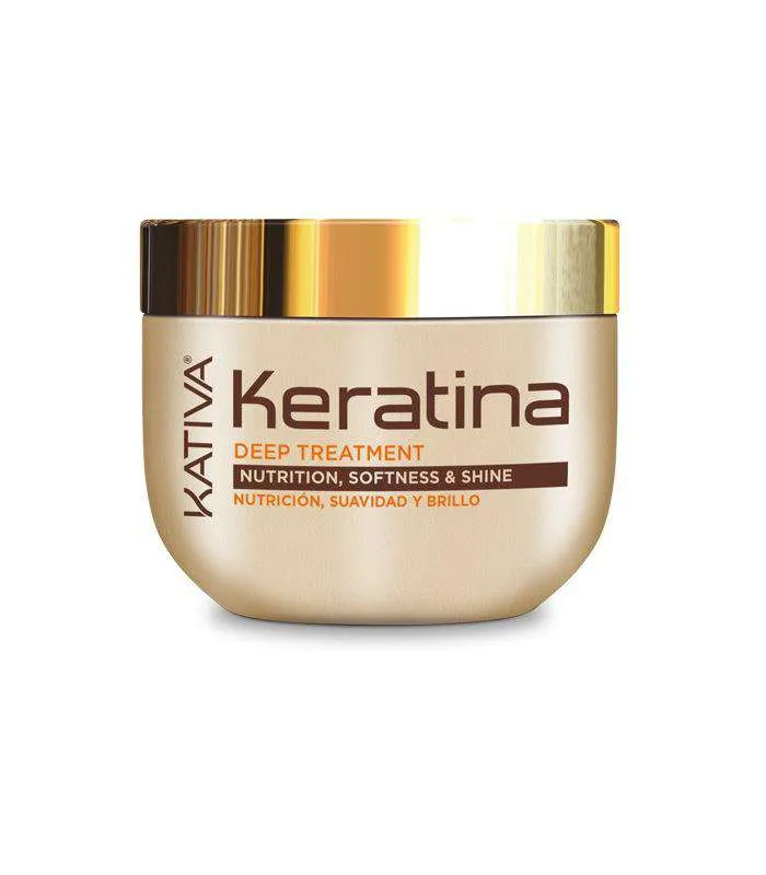 Kativa Keratina Mascarilla Tratamiento Intensivo 250 ml Sin Sal ni Sulfatos