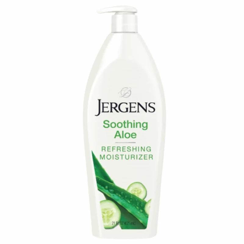 Jergens Soothing Aloe Refreshing Moisturizer 621 ml Piel Normal a Seca