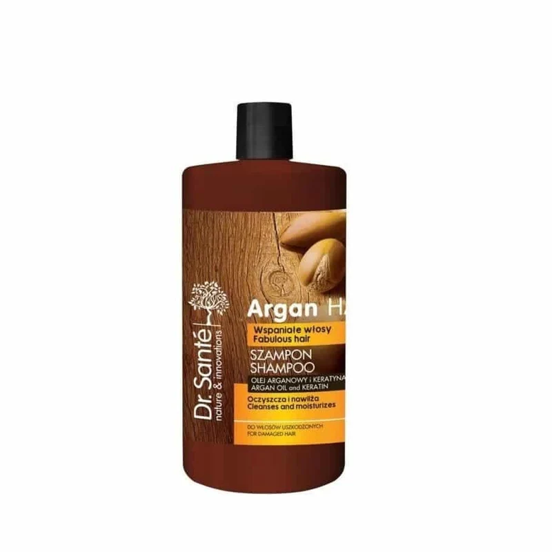 Dr. Santé Argan Champú Hidratante 1000 ml para Cabello Dañado