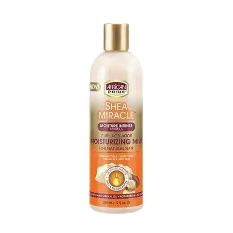 Crema Peinador Olive Mircle Leave In Moisture Lotion Africa Pride 355 ml