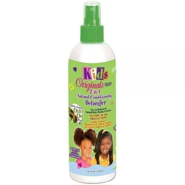 Spray Acondicionador Detangling 2 In 1 Natural Conditioning Spray Africa Best 355 ml