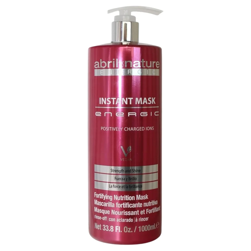 Mascarilla Capilar Hidratante Instant Mask Energic Abril Et Nature 1000 ml