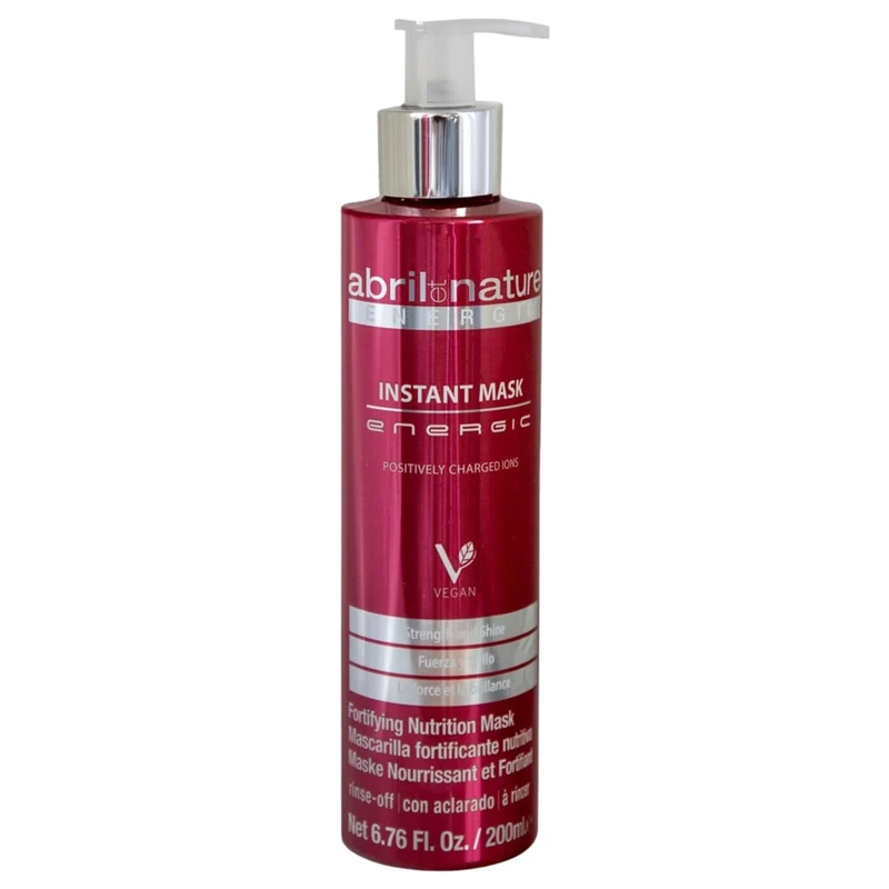 Mascarilla Capilar Hidratante Instant Mask Energic Abril Et Nature 200 ml