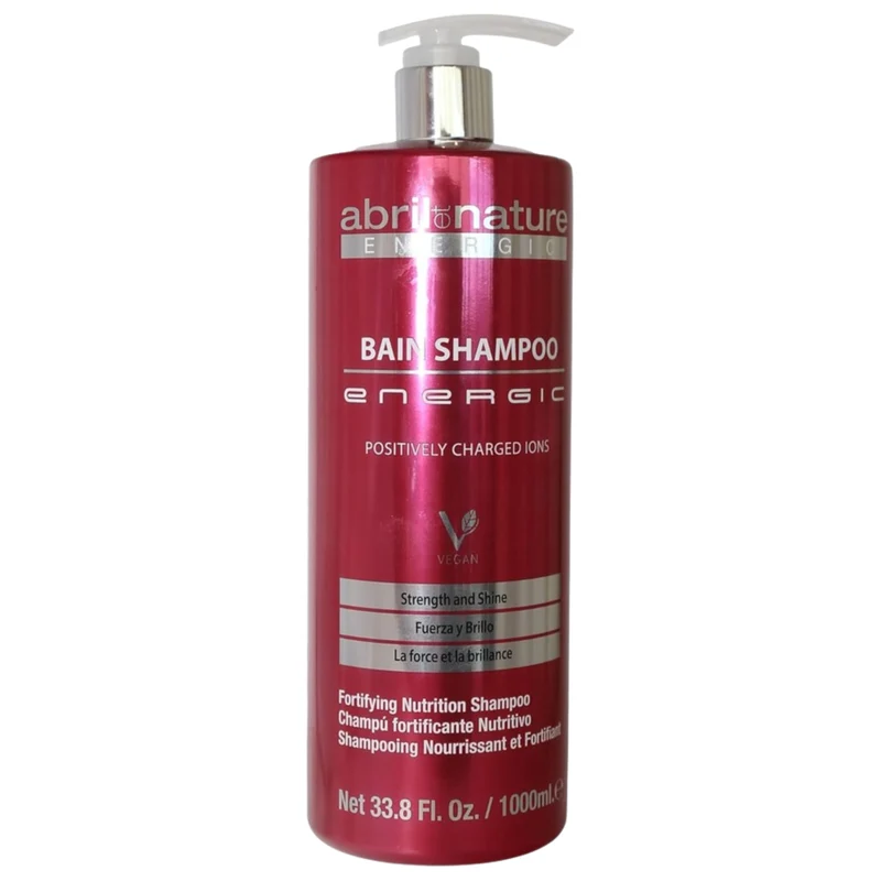 Champú Hidratante Bain Shampoo Energic Abril Et Nature 1000 ml