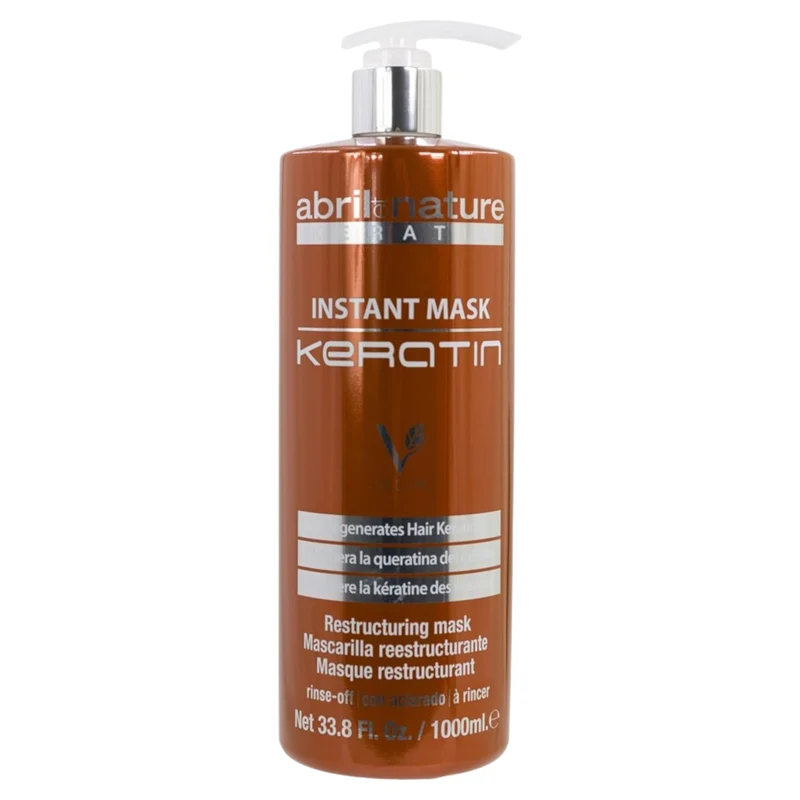 Mascarilla Keratina Capilar Nutritive Instant Mask Keratin Abril Et Nature 1000 ml