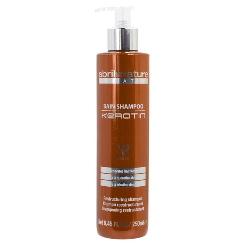 Champú Nutritivo Keratina Bain Shampoo Keratin Abril Et Nature 250 ml