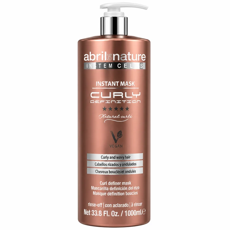 Mascarilla Vegano Definición del Rizo Instant Gold Mask Abril Et Nature 1000 ml