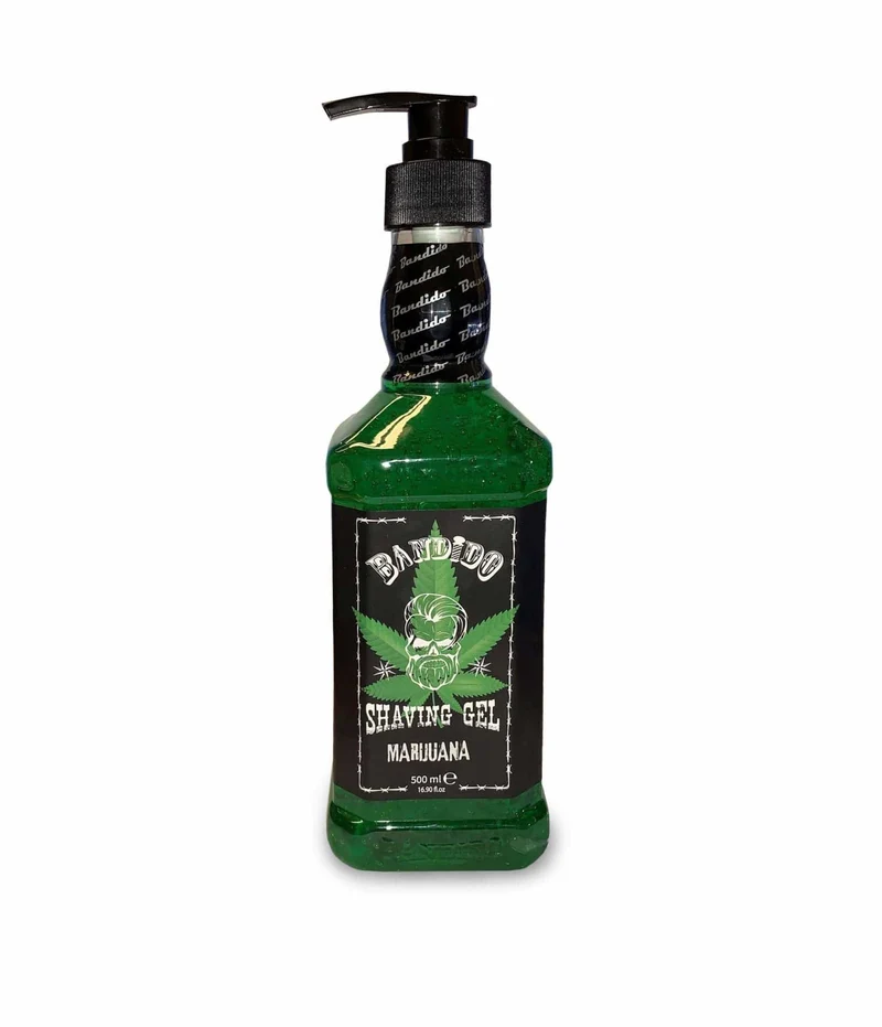 Gel de Afeitar Shaving Gel Marijuana Bandido 500 ml Original de Bandido