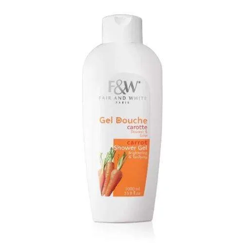 Gel Douche Carrot Shower Gel With Pomegranate And Melon Extracts Fair & White (jumbo 1000ml)