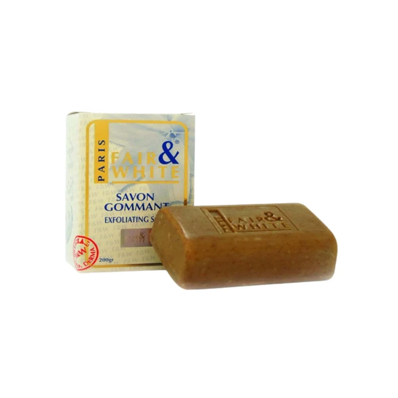 Jabón Exfoliating Soap Fair & White 200 Gm Original de Fair & White