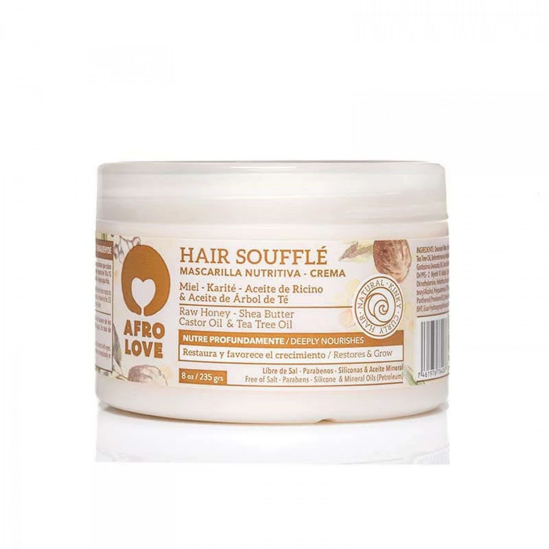 Crema Souffle Mascarilla Nutiritiva Afro Love 235g Original de Afro Love
