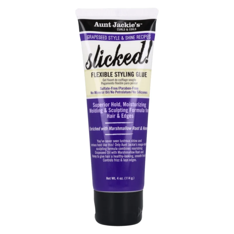 Pegamento para Peinar Slicked Grapseed Flexible Styling Glue Aunt Jackies 133ml