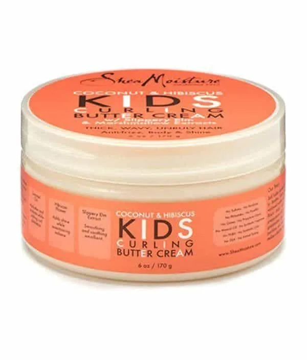 Sheamoisture Crema de Peinado Curling Butter Cream Coconut & Hibiscus Kids Shea Moisture 170g
