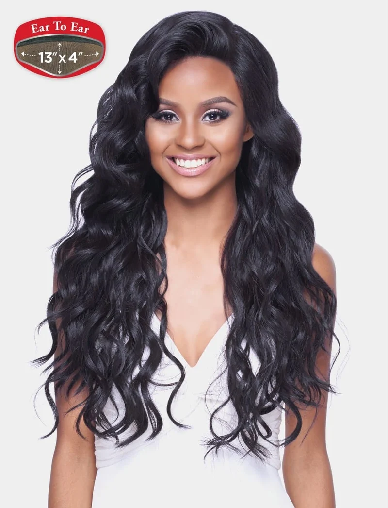 Pelucas Harleem125 13x4 Swiss Lace Wig" Producto Original de la Marca Pelucas