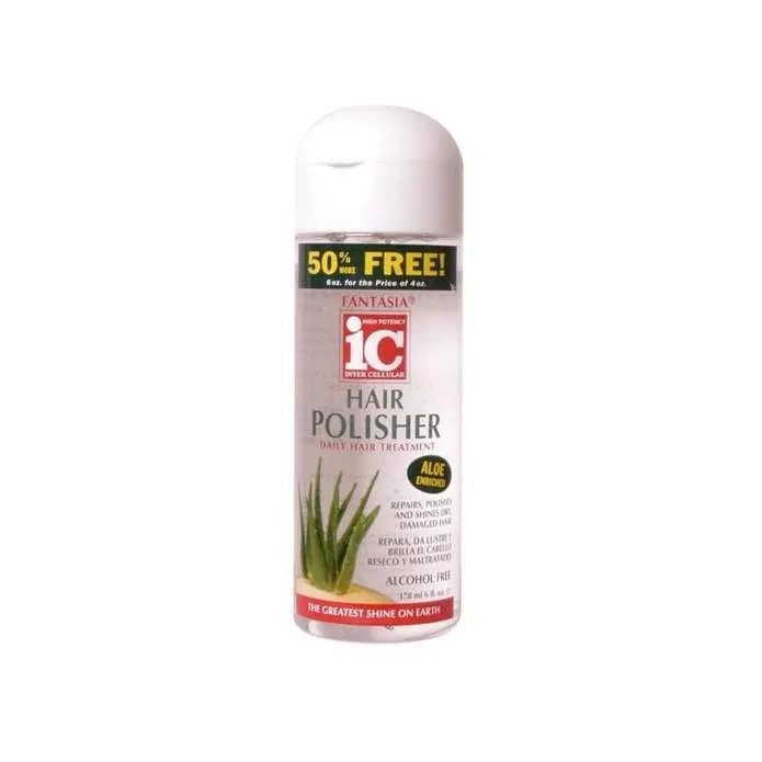 Serum Ic Hair Polisher aloe Enriched Daily Hair Treatment 6fl. oz o 178ml