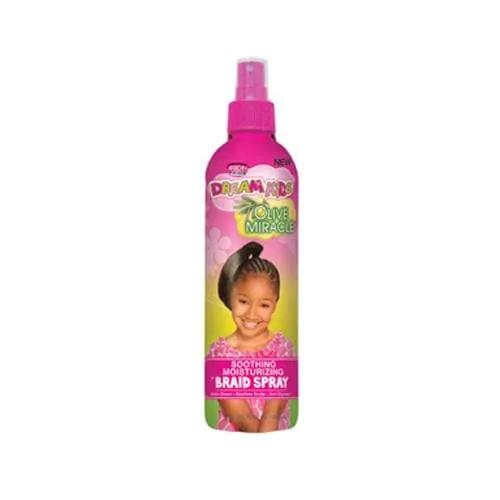 Spray Soothing Moisturizing Braid Spray Olive Miracle Dream Kids 12fl. oz